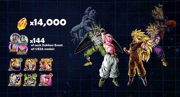 14,000 Dragon stones + GDC LRs account (Global)