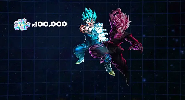 100,000 Chrono Crystals account