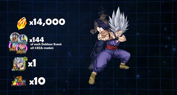 14,000 Dragon stones + LR Beast account (Global)